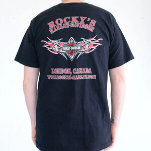 Harley-Davidson  Vintage Rocky's London T-Shirt - Large